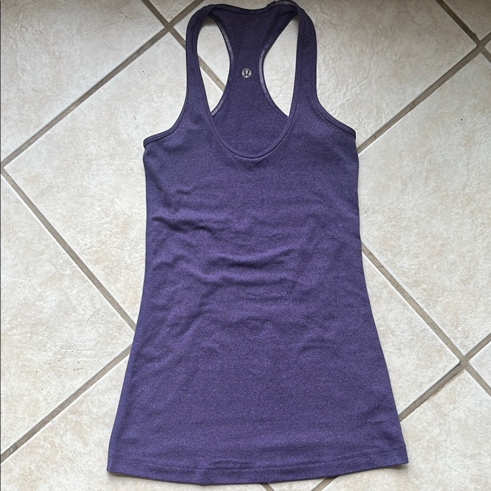 Purple Racerback Lululemon Tank Top